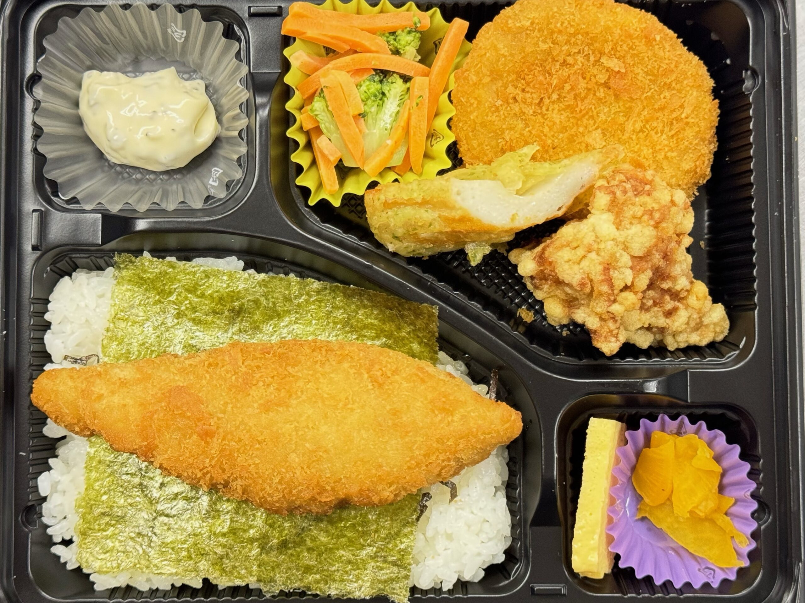 のり弁当　600円